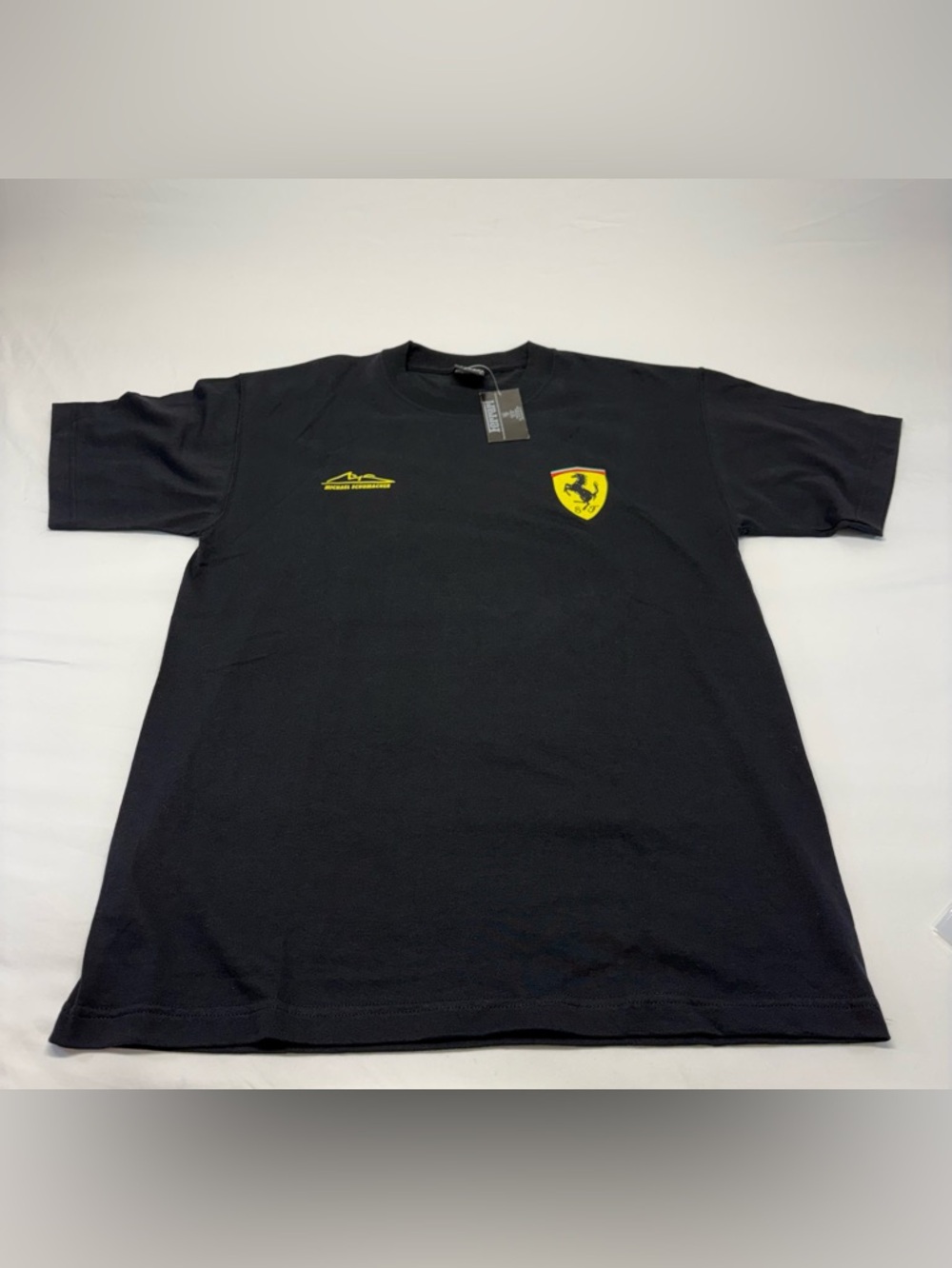 Deadstock Vintage 1999 Ferrari Michael Schumacher Signature Shirt   Size L